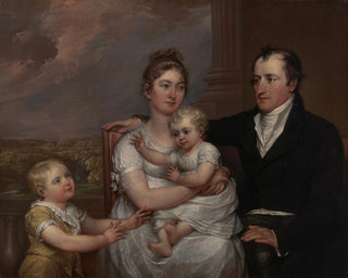 La famille Vernet - John Trumbull — näkymä teoksesta