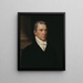 James Monroe - John Vanderlyn — kehystetty taideteos seinällä