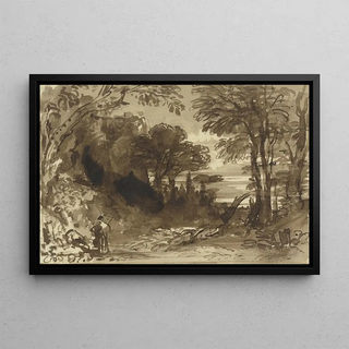 John Varley - A Clearing in a Forest.webp