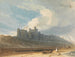 Château de Bamburgh, Northumberland - John Varley — näkymä teoksesta