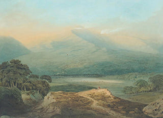 Capel Curigin suuntaan Gwynantista - John Varley — näkymä teoksesta