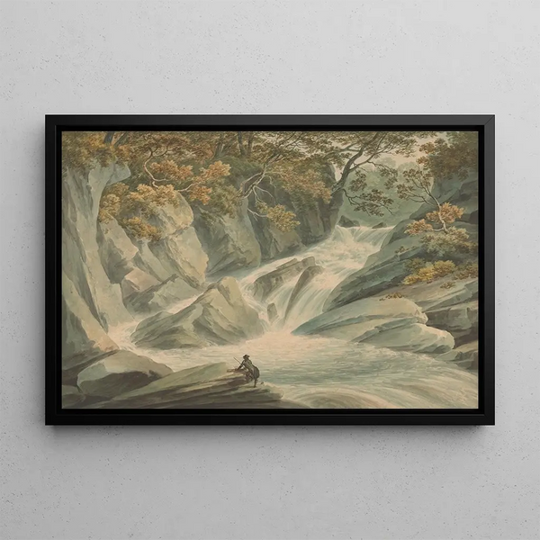 John Warwick Smith - Hafod Upper Part of Cascade.webp