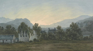 John Warwick Smith - The Ruins of Cymer Abbey on the Mawddach River.webp