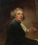 Portrait de l'artiste à mi-corps tenant un portfolio - John Westbrooke Chandler — näkymä teoksesta