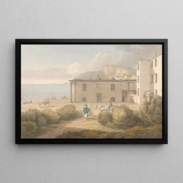 John White Abbott - A View of Cores Library Dawlish Devon.webp