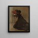 Bol en bronze - John White Alexander — kehystetty taideteos seinällä