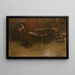 Le Piano - John White Alexander — kehystetty taideteos seinällä