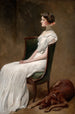 Neiti Dorothy Quincy Roosevelt - John White Alexander — näkymä teoksesta