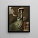 Portrait de Mme John White Alexander - John White Alexander — kehystetty taideteos seinällä