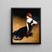 Portrait de Mme V. Mme Herman Duryea - John White Alexander — kehystetty taideteos seinällä