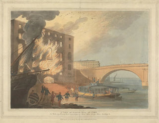 John William Edye - A View of Albion Mill on Fire.webp