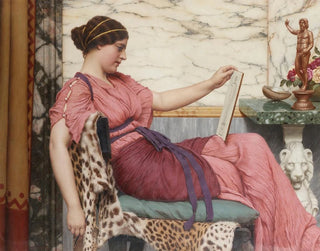 Amatööri - John William Godward — näkymä teoksesta