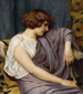 Briséis - John William Godward — näkymä teoksesta