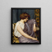 Briséis - John William Godward — kehystetty taideteos seinällä