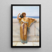 Clymène - John William Godward — kehystetty taideteos seinällä