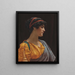 Cynthia - John William Godward — kehystetty taideteos seinällä