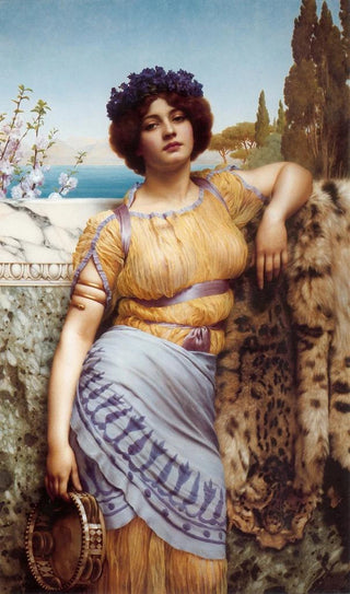 John William Godward - Ionian dancing girl.webp