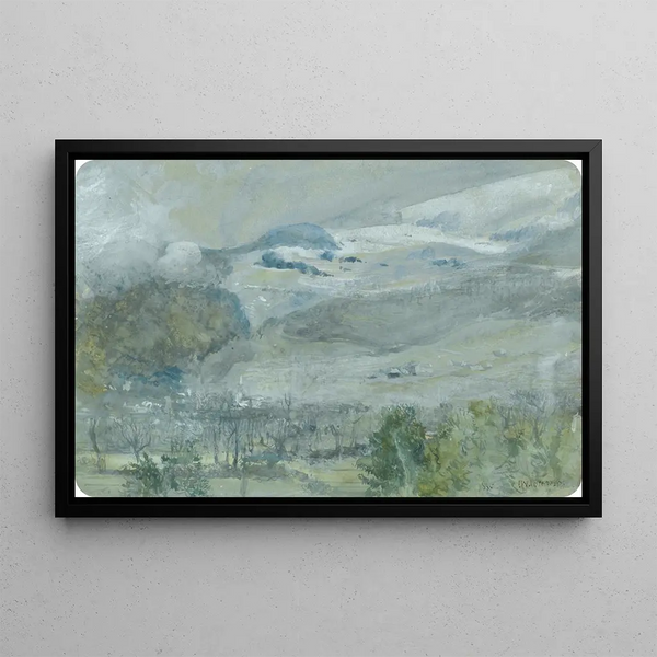 John William Inchbold - Swiss Valley Landscape.webp