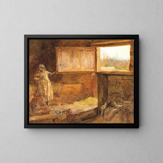 John William North - The Hayloft.webp