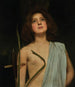 Un jeune saint - John William Waterhouse — näkymä teoksesta