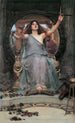 Circe tarjottamassa maljaa Ulixeselle - John William Waterhouse — näkymä teoksesta