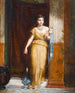 La Fileuse - John William Waterhouse — näkymä teoksesta