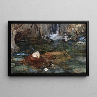 John William Waterhouse - Study For Nymphs Finding The Head Of Orpheus.webp