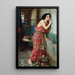 Thisbé - John William Waterhouse — kehystetty taideteos seinällä
