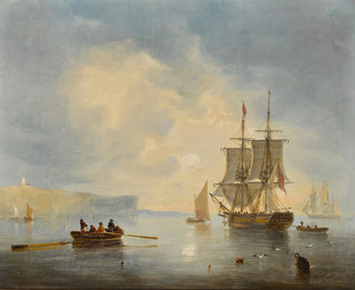 Tête de Flamborough - John Wilson Carmichael — näkymä teoksesta