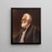 Alexandre Graham Bell - John Wycliffe Lowes Forster — kehystetty taideteos seinällä