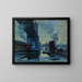 Le Pont - Jonas Lie — kehystetty taideteos seinällä