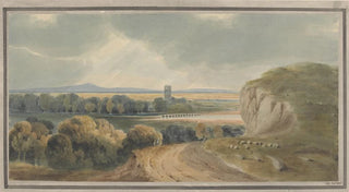 Jonathan Girtin - Landscape with an Abbey.webp