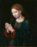 La Vierge en prière - Joos van Cleve — näkymä teoksesta