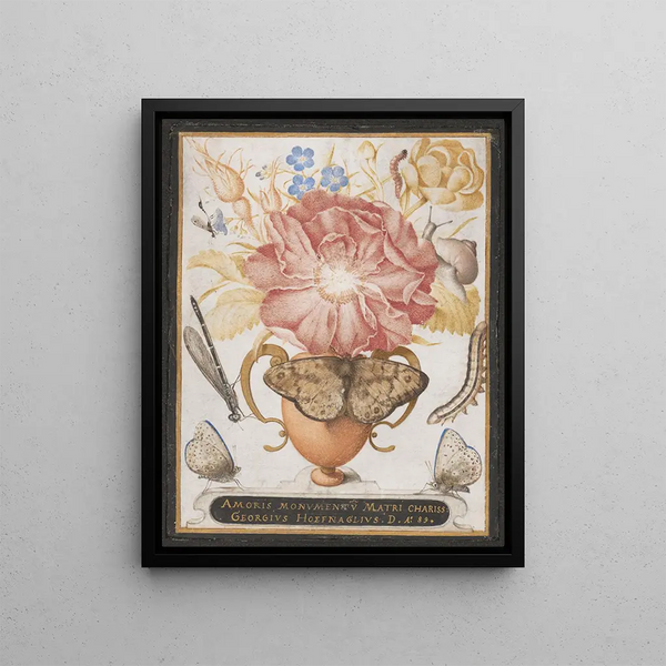 Joris Hoefnagel - Still Life with Flowers a Snail and Insects.webp