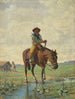 Un cow-boy - José Bouchet — näkymä teoksesta