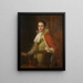 Portrait du roi Joseph Ier - José Flaugier — kehystetty taideteos seinällä