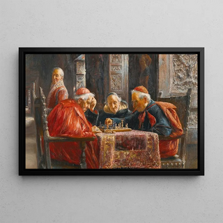 Jos Gallegos Y Arnosa - A Game Of Chess.webp