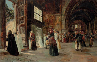 Jos Gallegos Y Arnosa - After the wedding ceremony.webp
