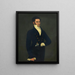 Portrait de José Jerónimo Rodríguez - José Gil de Castro — kehystetty taideteos seinällä