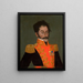 Simón Bolívar - José Gil de Castro — kehystetty taideteos seinällä