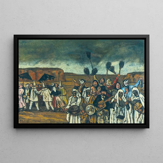 Jos Gutirrez Solana - The masquerade of the brooms.webp