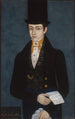 Portrait de Miguel Arochi y Baeza - José María Estrada — näkymä teoksesta