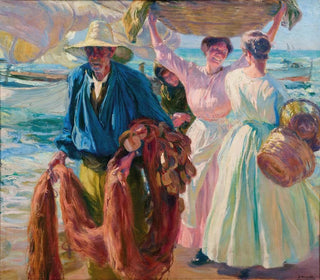 Valence revenant de la pêche - José Mongrell — näkymä teoksesta