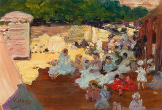 Jos Villegas Cordero - La Plage de San Sebastian.webp