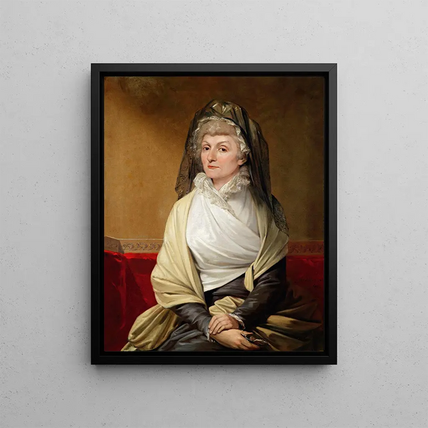 Josef Abel - Portrait Of A Lady.webp