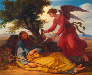 Josef Binder - Jacobs feeding in the desert.webp