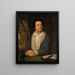 Portrait du peintre Philipp Veit - Josef Binder — kehystetty taideteos seinällä