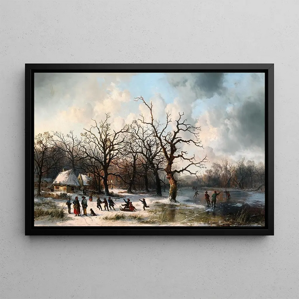 Josef Carl Berthold Pttner - Winter Pleasures.webp