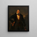 Franz Danhauser, le frère cadet de l'artiste - Josef Danhauser — kehystetty taideteos seinällä