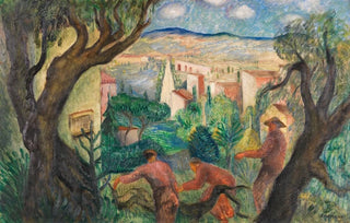 Josef Eberz - Sommertag in der Campagna.webp